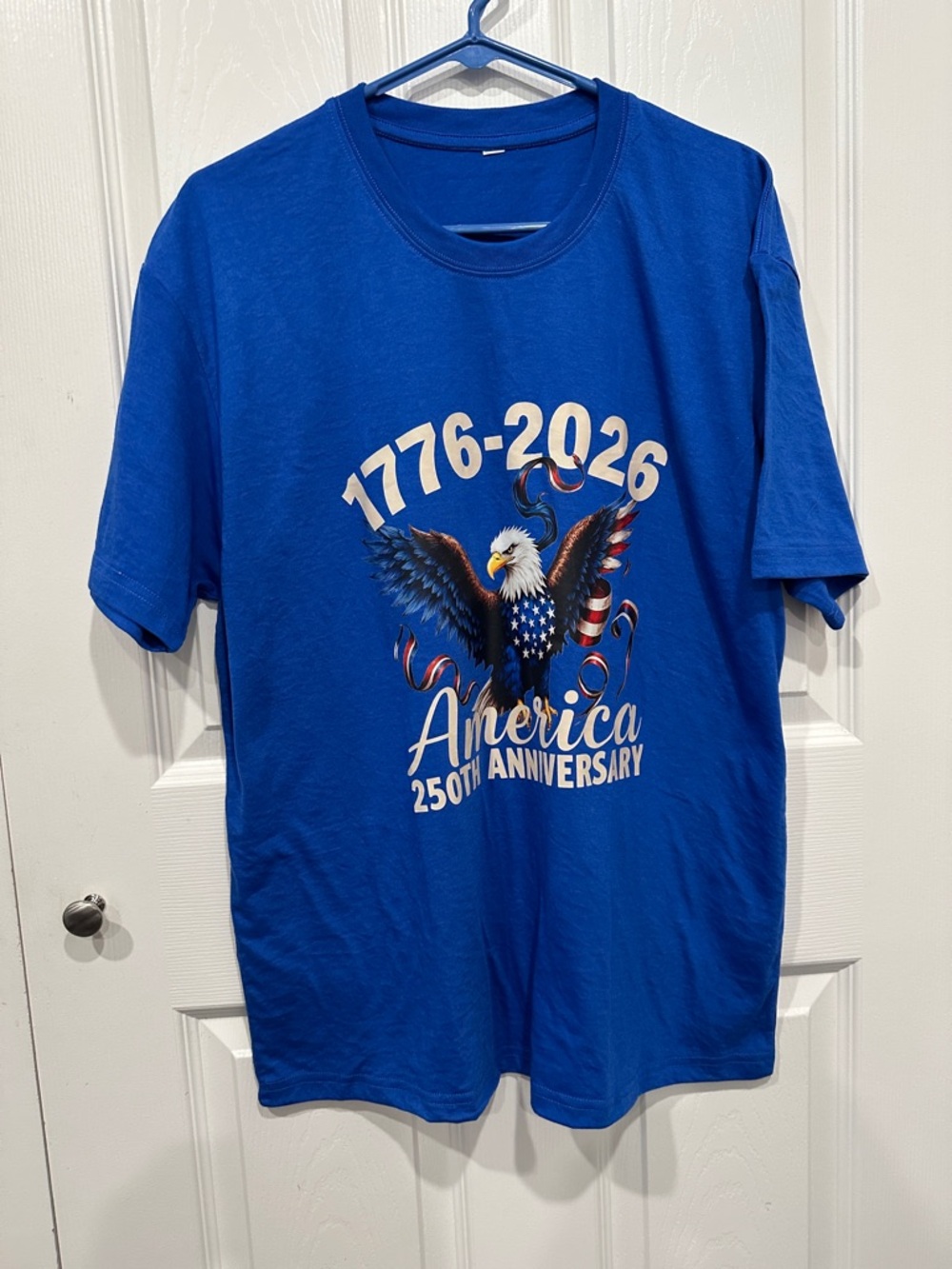 America 250th Anniversary Blue Short Sleeve Tee